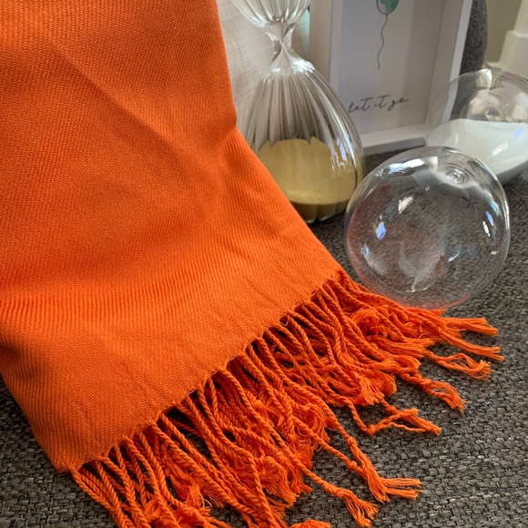 FREE WITH PURCHASE OF HANDMADE ITEM!Pashmina will add just a pop of color! - Picture 1 of 1